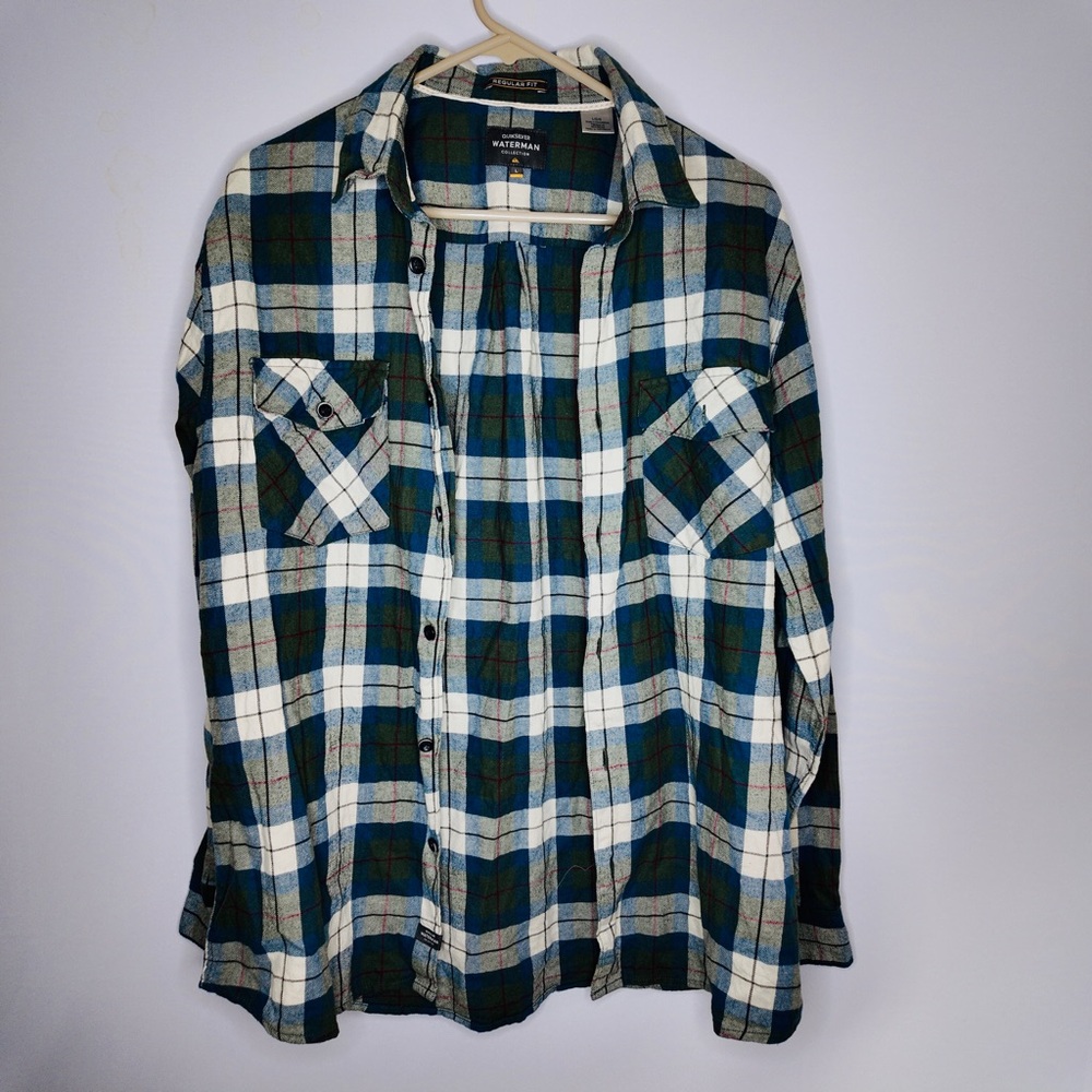 Quicksilver Waterman Collection Flannel Shirt